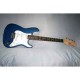 Chitarra elettrica stratocaster mod h-k laminato azzurro-blu