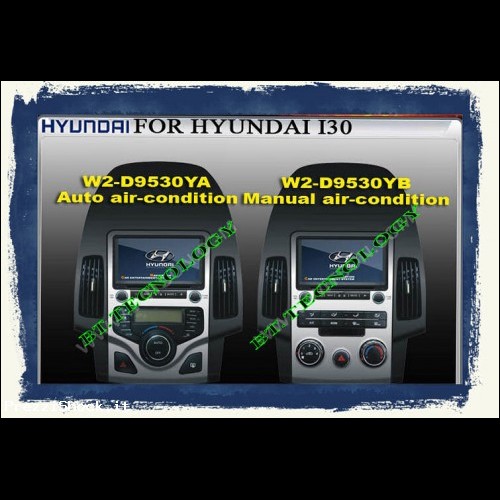 NAVIGATORE RADIO DVD DEDICATO HYUNDAI  I30 DVD USB IPOD