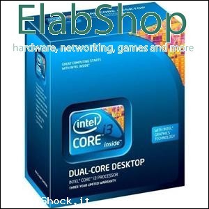 CPU Intel Core i3-540 3.06GHz Socket 1156 73W con GPU Boxed