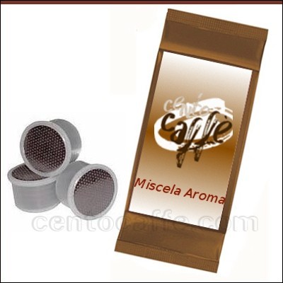 400 Cialde caff CentoCaff Aroma compatibili Espresso Point