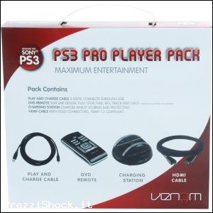 Venom playstation3 PRO PLAYER PACK(telecomando,hdmi,...)