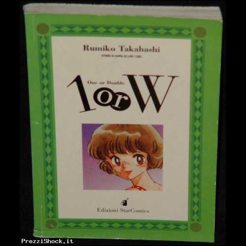 1 or W manga di Rumiko Takahashi volume autoconclusivo