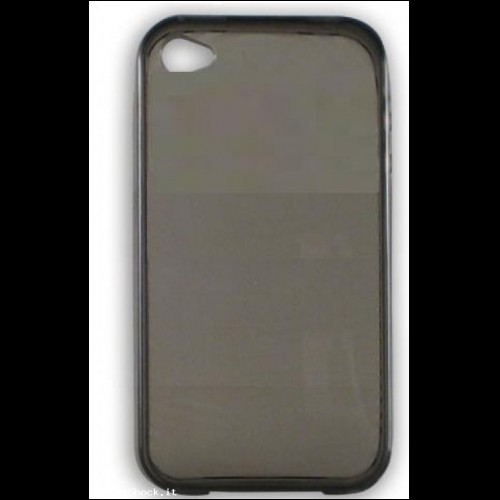 Back Cover In Poliuretano Dolce Vita Apple iPhone 4 Black