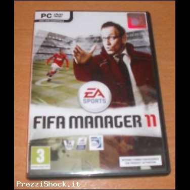 FIFA MANAGER 11 - NUOVO - PC - SIGILLATO -