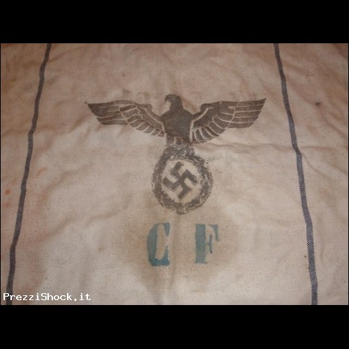 H. Vpfl. German Burlap 1942 Grain Bag Militaria Nazismo