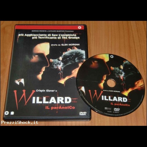 Willard il paranoico (horror) dvd usato originale