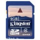 Kingston SDHC 4GB SD Card 2.0 Scheda di memoria Class 4