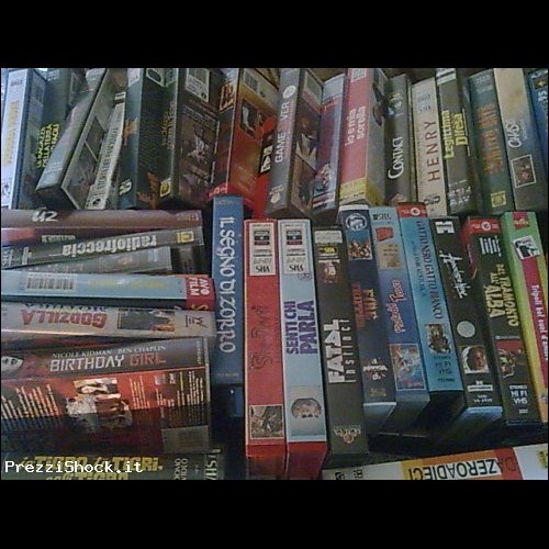 LOTTO 20 VHS TUTTE CON BOX E ORIGINALI