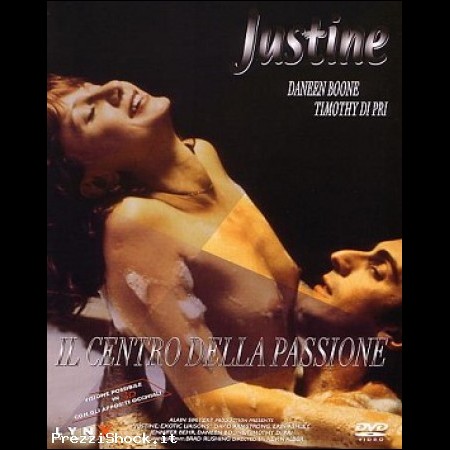 JUSTINE - IL CENTRO DELLA PASSIONE - DVD EROTICO