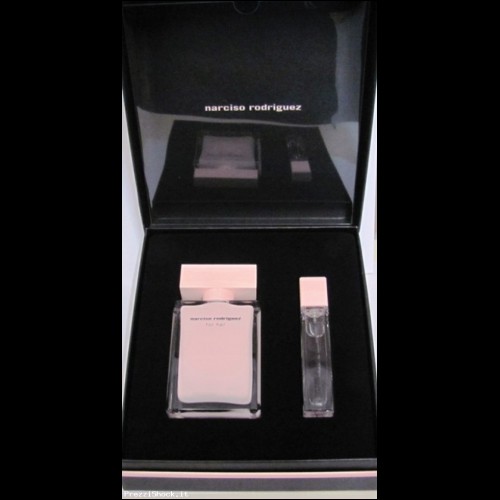 NARCISO RODRIGUEZ FOR HER 50ML+10ML EDP FOR HER NATALE 2011