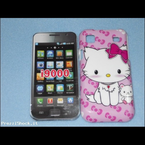 Ciao Tipo Kitty in plastica per Samsung i9000