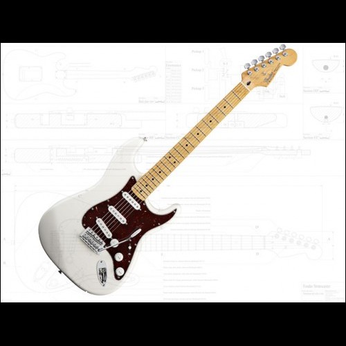 Fender Stratocaster Standard - Schemi di Costruzione