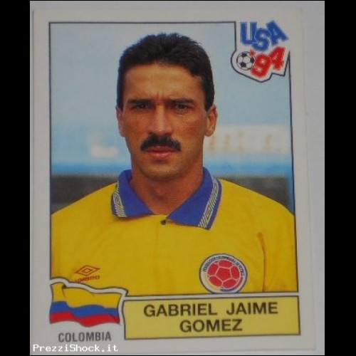 ALBUM FIGURINE PANINI USA 94 - GOMEZ COLOMBIA