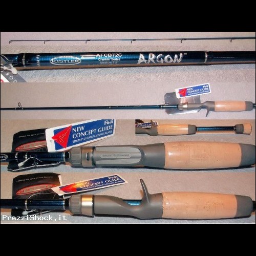 Kistler Argon Crank Bait 7'2" Cast Fishing Rod