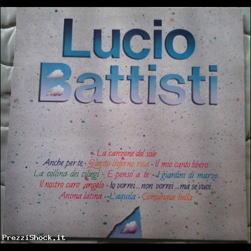 LUCIO BATTISTI - LP , DISCO IN VINILE