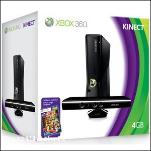 xbox 360 4GB+Kinect