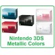 Nintendo 3DS  Metallic Colors (5 Colori Disponibili)