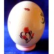 Uovo di struzzo decorato