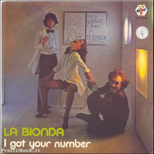 45 GIRI- LA BIONDA - I GOT YOUR NUMBER...ANTIK1964