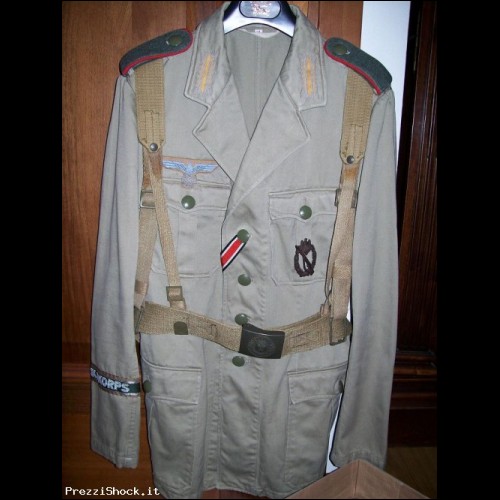 Set uniforme DAK Afrikakorps tedesca WW2