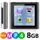 MP4 Player 8GB+ FM Radio+ eBook+ Image Viewer+ Games Black