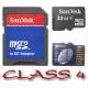 MICRO SD SANDISK 32 GB // CHIP ORIGINALE LOGGATO SUL RETRO//