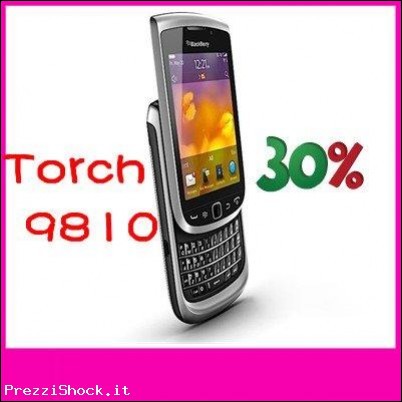 BlackBerry Torch 9810 Smartphone 8GB GPS 3G 5MP