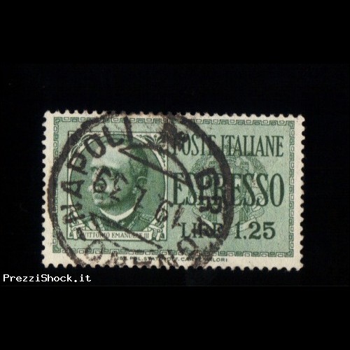 Vittorio Emanuele III - Posta Espresso da 1.25