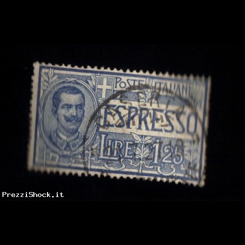 Vittorio Emanuele III - Posta Espresso da 1.25c.