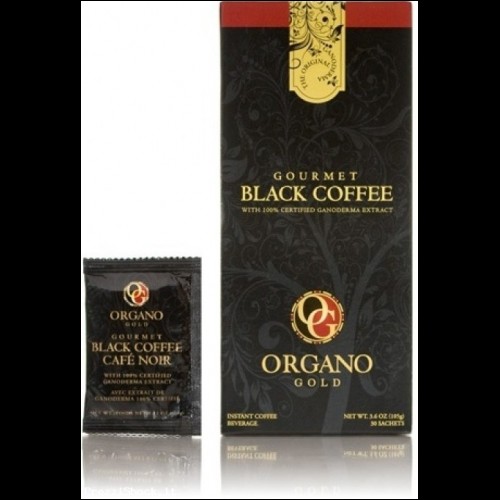CAFFE BLACK NERO GANODERMA REISHI BIOLOGICO ORGANO GOLD