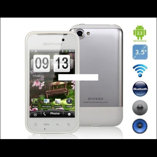 3.5" Android 2.3.6 MTK6513 650MHz Smartphone with Wi-Fi, TV,
