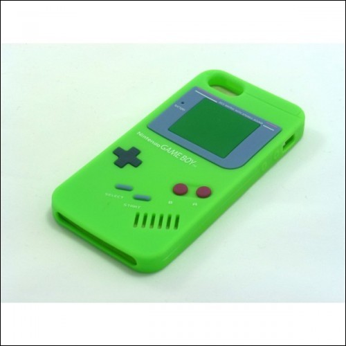 Cover gameboy per IPHONE 5 i-phone NUOVO verde