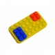 Cover custodia LEGO per IPHONE 4 i-phone 4s NUOVO giallo