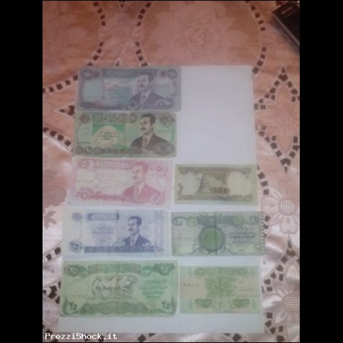 banconote irak di saddam