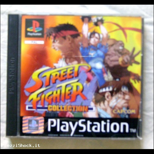 Street Fighter Collection PAL playstation ps1 [SSF II/SSF II