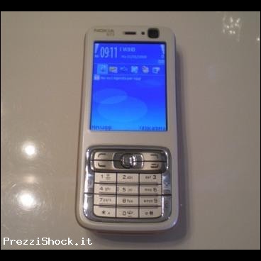 Nokia N73 bianco rosa