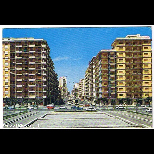Cartolina - TARANTO - Via Dante Alighieri - 1974