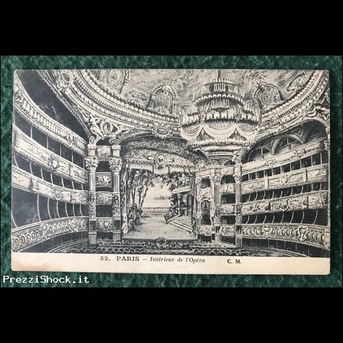 Cartolina PARIS - Interieur de l'Opera - C. Maindron