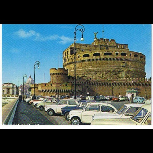Cartolina - ROMA - Castel S. Angelo - Viaggiata 1967