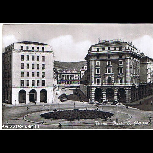 Cartolina - TRIESTE - Piazza G. Oberdan - Vg. 1956