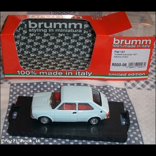 Brumm R500-06 Fiat 127 1serie 2 porte 1971 1/43