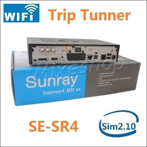 Sunray 4 hd wifi cccam triplo tuner