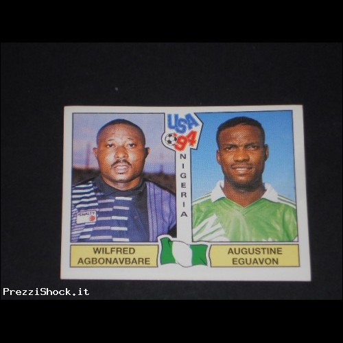 ALBUM FIGURINE PANINI USA 94 - AGBONAVBARE/EGUAVON NIGERIA