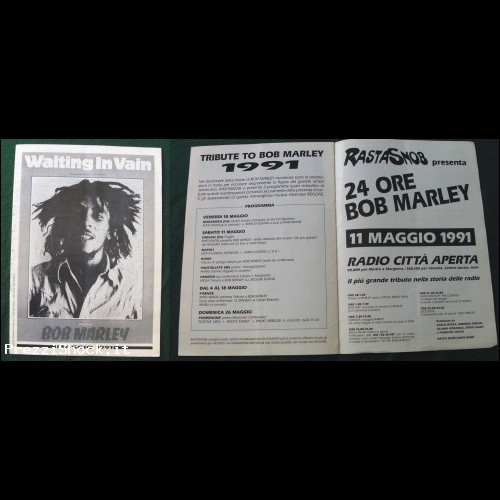 Rivista Rasta Snob - Tribute to Bob Marley - Maggio 1991
