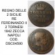 REGNO DELLE 2 SICILIE RE FERDINANDO II 2 TORNESI 1842
