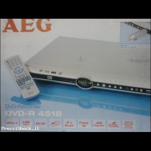 LETTORE DVD-R AEG DVD-R 4518 MPEG4 USB PORT
