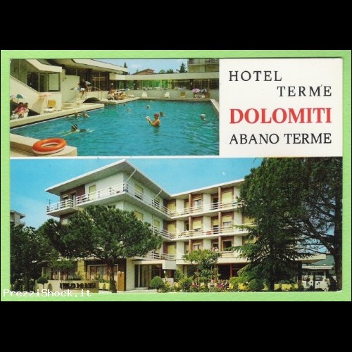 ABANO TERME - hotel Dolomiti piscina - non VG