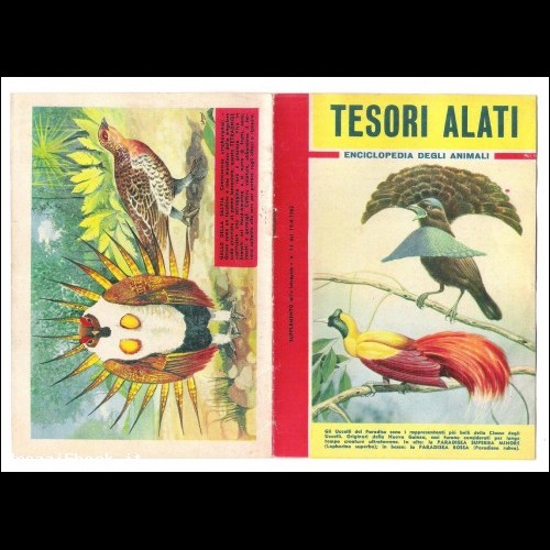 Supplemento INTREPIDO n. 16 del 1962 - tesori alati - birds