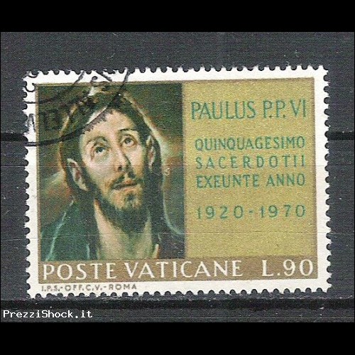 1970 Vaticano -ordinazione sacerdotale Paolo VI  90 - USATO