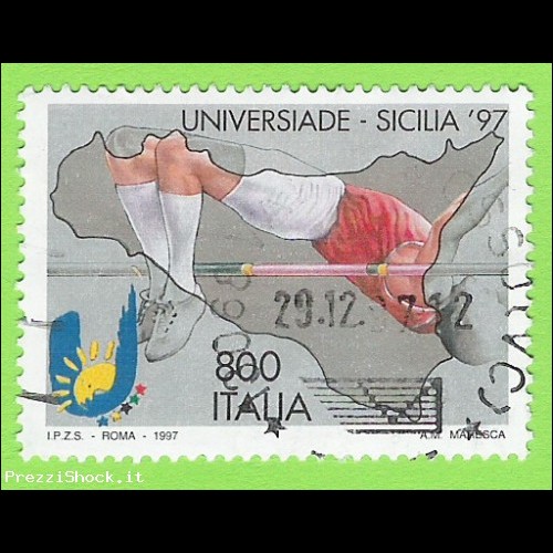 1997 - Universiade di Sicilia - Sassone 2305 usato
